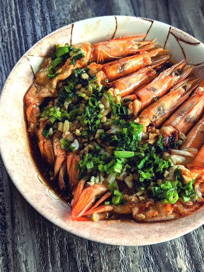 steamed-shrimp-with-garlic